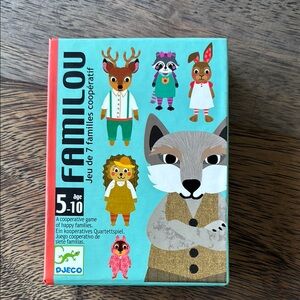 Familou Cooperative Card Game for Kids - Multicolor